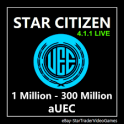 Star Citizen aUEC 300 000 000 available