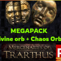 ✅  MEGAPACK: Divine orb 10 + 200 Chaos orbs ★ POE 1 ★ Mercenaries of Trarthus Softcore ★ Instant