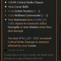 2GA Blood Moon Breeches (47/50) ✷6 Curse Skills ✷18.8% Critical Strike Chance