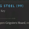 [S9 Softcore] Summoning Materials for Gregoire: 1x Living Steel