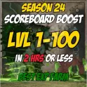[PC] Seasonal score board 1-100 max out fast [in 3 hours]