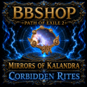 (PC) Mirrors of kalandra - Forbidden Rites - Path Of Exile 2 - Fast delivery