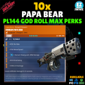 x10 PAPA Bear (Energy) PL144 - [PC/PS4/PS5/Xbox] - Fast Delivery