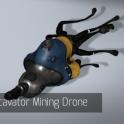 Excavator' Mining Drone x10