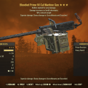 Bloodied Explosive 50 Cal Machine Gun (90% reduced weight)