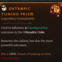 x1 Legendary Entropic Tuning Prism | for cube
