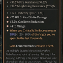 3GA Ring of the Midnight Sun (38/50) ✷4 Mirage ✷13.2% Cooldown Reduction ✷75% Critical Strike Damage
