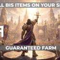 ⚔️⚡ FULL BIS GEAR ⭐ premium boost for your character ⭐