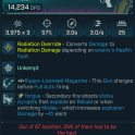 Herald [radiation override, ripper auto, torgue sticky] torgue pistol
