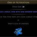 Orb of Alteration | Orb Alteration