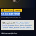 Kinetic Converter