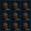 Gold coin bag + 2.5K gold