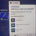 VERTICAL GRIP II BLUEPRINT