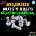 20,000x Nuts n Bolts - [PC/PS4/PS5/Xbox] - Fast Delivery