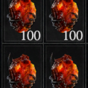 ABHORRENT HEART X100 STACKS = $1 / 1 unit = 100
