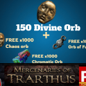 {Good PACK}: 150 Div + (1000 Chaos + 1000 fusing + 1000 Chomatic)/ Mercenaries of Trarth SC/FAST