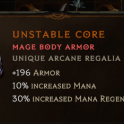 Unstable Core