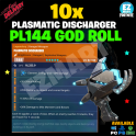 10x Plasmatic Discharger (Energy) PL144 God Rolled Max Perks- [PC|PS4/PS5|Xbox One/Series X|S] Fast