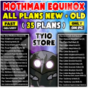 MOTHMAN EQUINOX ALL PLANS OLD AND NEW (35 PLANS)