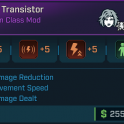 ✦Transistor [5 Shocking Attunement, 5 Stormblessed, 5 Target Prescience, 5 Deadwire] (Vex class mod)