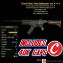Furious Explosive 10mm Submachine Gun ( FE90 - FE 90 ) + 40K CAPS