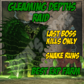 Gleaming Depths RAID Power Leveling