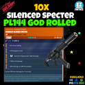 x10 Silenced Specter (Physical) PL144 - [PC/PS4/PS5/Xbox] - Fast Delivery
