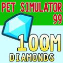 x100M Gems (Pet simulator 99) [In Stock & Fast Delivery!]