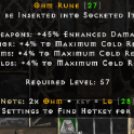 Ohm Rune #27 - PD2 Season 14 Softcore Ladder