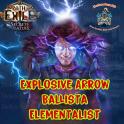 Build Explosive Arrow Ballista Elementalist - End Game Setup + Currency | PoE: Mercenaries