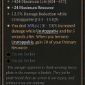 2GA Tibault's Will 800 IP | +98 All Stats | 16% DMG Unstoppable | 2 Sockets