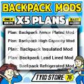 BACKPACK MODS ALL 5 PLANS [Fast Delivery]
