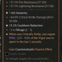2GA Ring of the Midnight Sun (35/50) ✱13.2% Cooldown Reduction ✱182 Dexterity