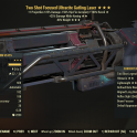 Two Shot Ultracite Gatling Laser (+25% Damage While Aiming/-90% weight)