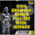 Fallout 76 Best Civil Engineer Armor Set game ( with jetpack ) [ Fallout 76 ] list in description