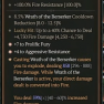 2GA Ugly Bastard Helm (59/60) ✷7 Prolific Fury ✷4 Aggressive Resistance - image