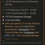 2GA Banished Lord's Talisman (Max Aspect) ✷3 Core Skills ✷97.5% Overpower Damage - image