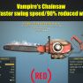 Vampire's Chainsaw (40% faster swing speed/90% reduced weight) - image