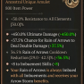 3GA WORD OF HAKAN (48/50) ☆450% Ult Damage ☆37.5 Rain Arrows Deal Double Damage ☆8 Imbuement Skills - image