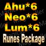 S8| 6x Ahu, 6x Neo, 6x Lum (Doombringer Runes Required) - image