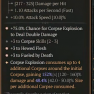 3GA Black River (152/160) ✷3 Hewed Flesh ✷3 Fueled By Death ✷75% Chance Deal Double Damage - image