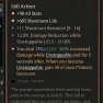 2GA Tibault's Will (13/20) ✷98 All Stats ✷685 Maximum Life - image