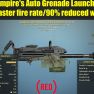 Vampire's Auto Grenade Launcher (25% faster fire rate/90% reduced weight) - image