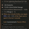 2GA Ring of the Midnight Sun (Max Aspect) ✷182 Dexterity ✷75% Critical Strike Damage - image