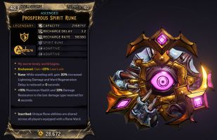 ⭐[MODDED] L40 WARD (ADAPTIVE) - 2.168.757 CAPACITY - 3.2S RD - 98.380 RR - ENCHANTED LUCK - INSANE!⭐ - image