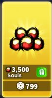 Blade Ball ⚜️ 3500 Souls [799 Robux] | Cheap and Fast | via Gifting - image