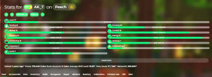 ⚡️ VIP RANK | 369.23M NW | 47 SB LVL |  17 CATA | 19.00 SA | 5 HOTM ⚡️ - image