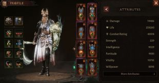 SEA - Verathiel | Lv 60(666)| Ready Farming - Necromancer  40518 Combat Rating + 450 Res (DI721) - image