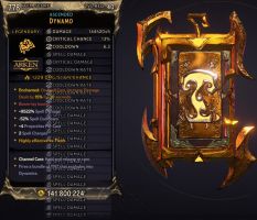 ⭐[MODDED] L40 DYNAMO - 144.520x5 DMG - 9522% SPELL DMG - 2 CHARGES - 6.3s CD - ENCHANTED SC 15% DMG⭐ - image