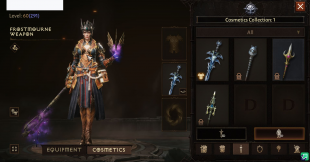 SEA - Izual | Lv 60(291)| Ready Farming - Wizard  27295 Combat Rating + 555 Resonance (DI731) - image